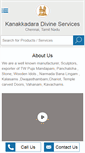 Mobile Screenshot of kanakkadaradivineservices.com